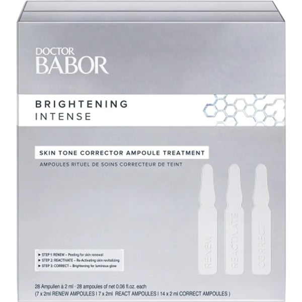Doctor Babor Brightening Intense Skin Tone Corrector Ampoule Cilt Tonu Düzeltici Etkili Ampul Kürü 28 x 2 ml