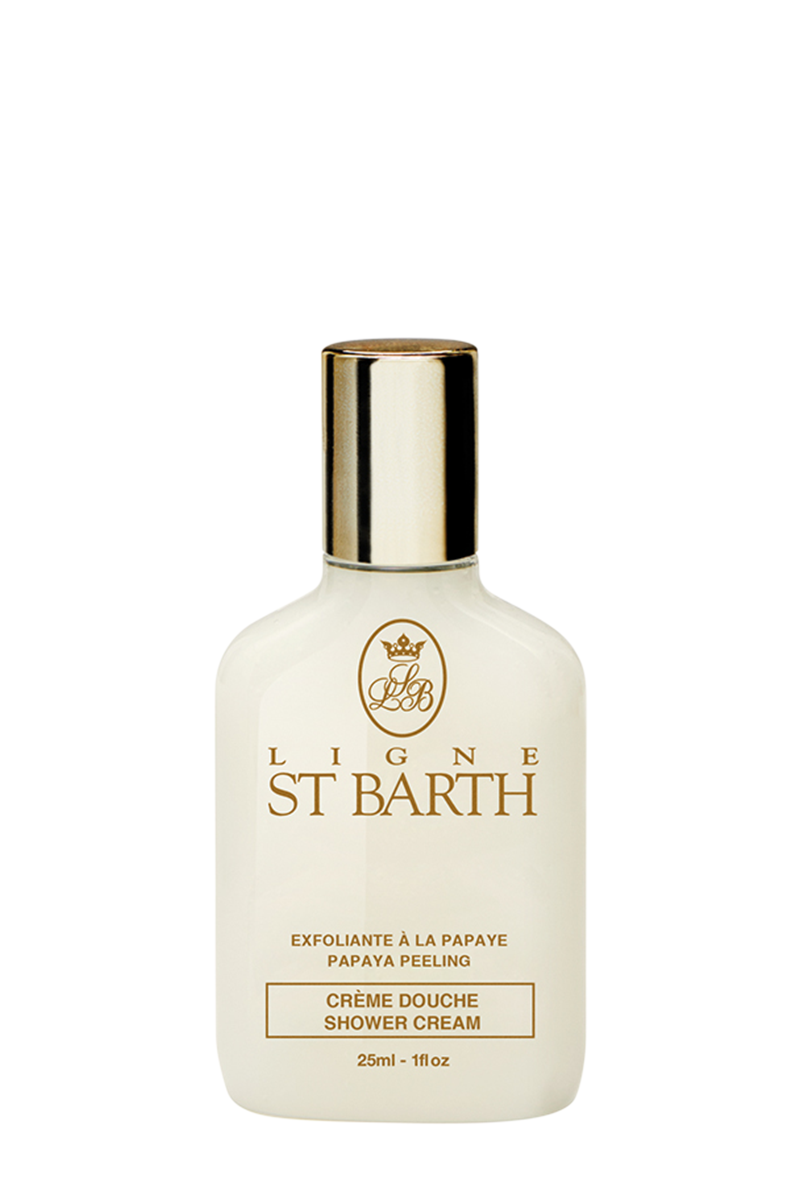 Ligne St. Barth Papaya Peeling Shower Cream-Papaya Enzimli Pürüzsüzleştirici Duş Kremi 25 ML