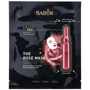 Babor Grand Cru The Rose Mask Lüks Gül Özlü Anında Yenileyici Etkili Ampul Konsantreli Kağıt Maske