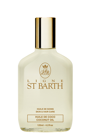 Ligne St. Barth Coconut Oil - Soğuk Sıkım Saf Hindistan Cevizi Vücut Saç ve Bronzlaşma Yağı 125 ML